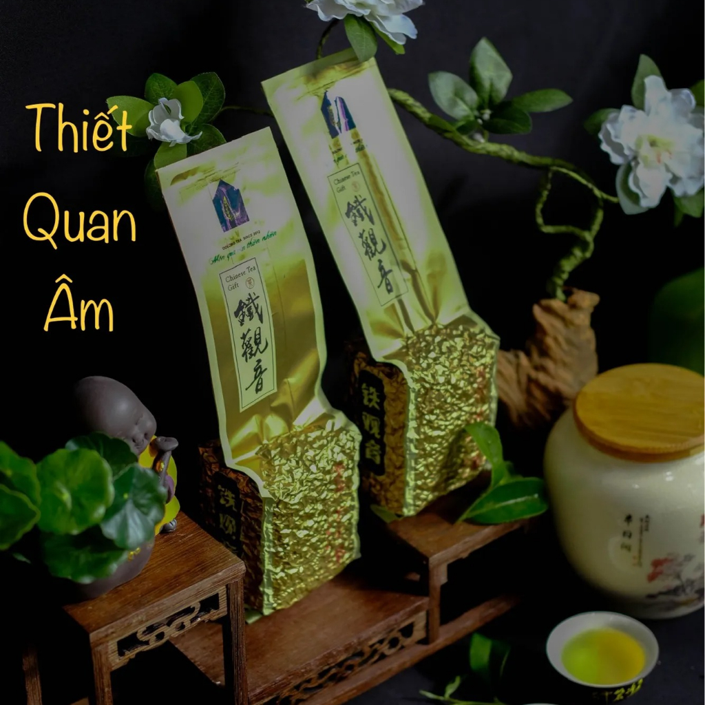 Trà Ô long (Trà Olong) Thiết Quan Âm Xanh 200Gr