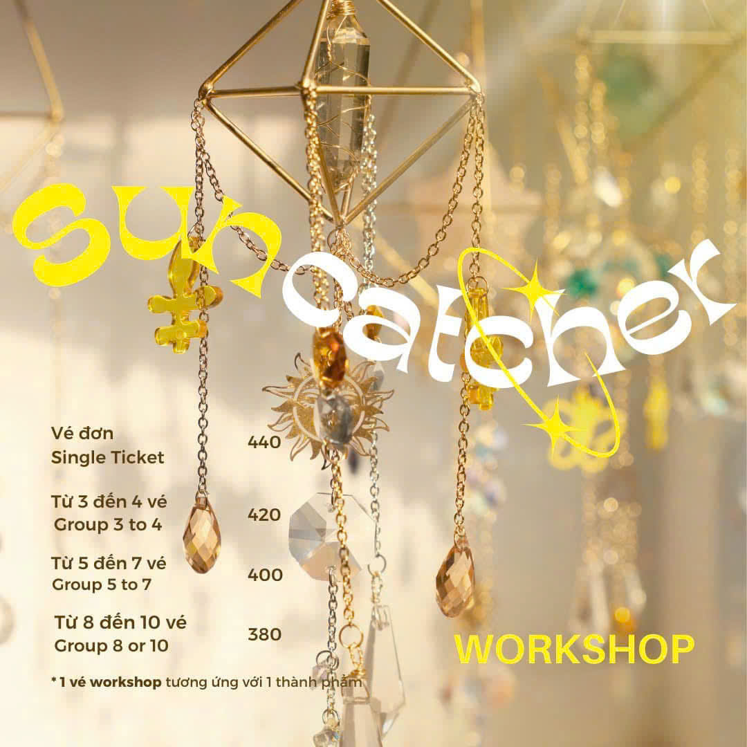 Workshop Suncatcher – Nghệ Thuật Bắt Ánh Sáng